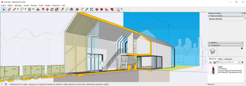 sketchup décoration d'intérieur décorateur architecture archi architectes d'intérieurs